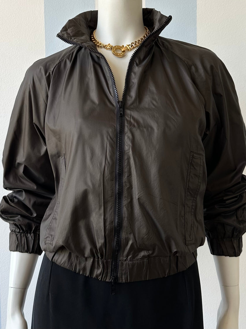 Bruine windbreaker