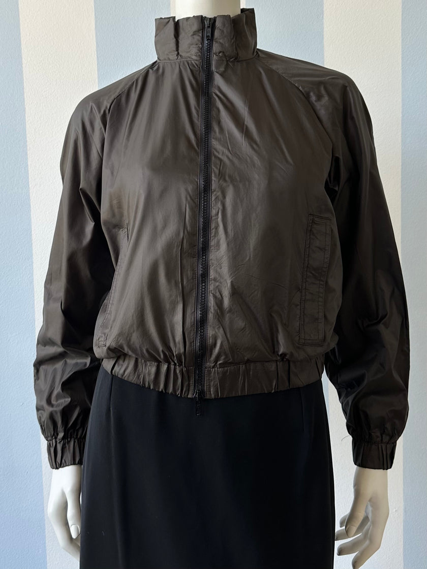 Bruine windbreaker