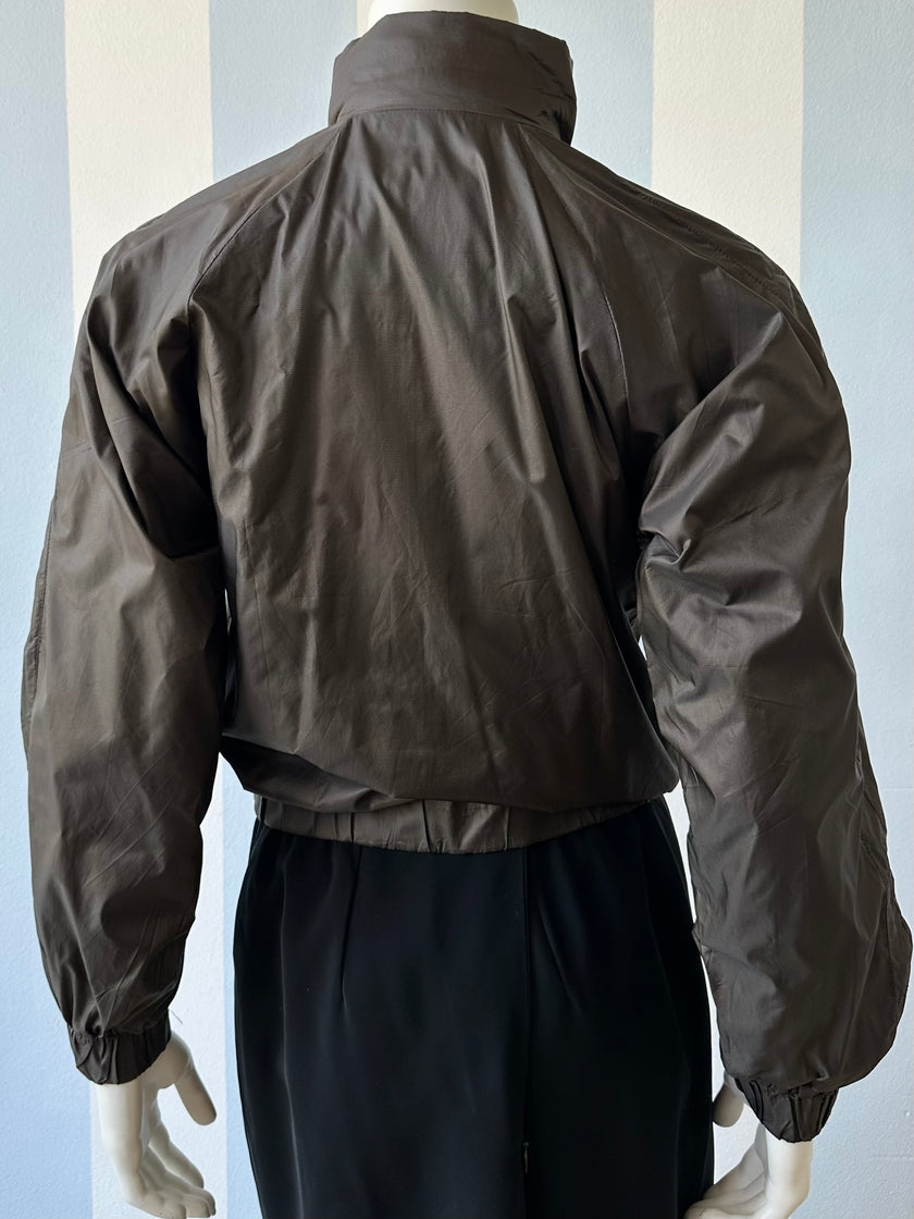 Bruine windbreaker