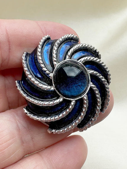 Designer broche/sjaalclip