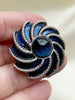 Designer broche/sjaalclip