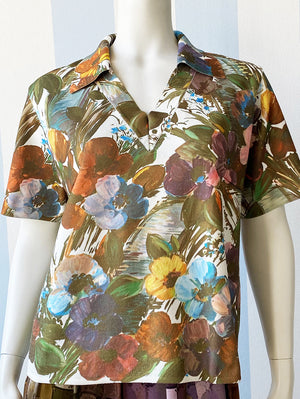 Floral polotop