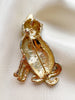 Tijgerpoes broche/kettinghanger