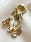 Tijgerpoes broche/kettinghanger