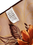 Camel zijden designer sjaal