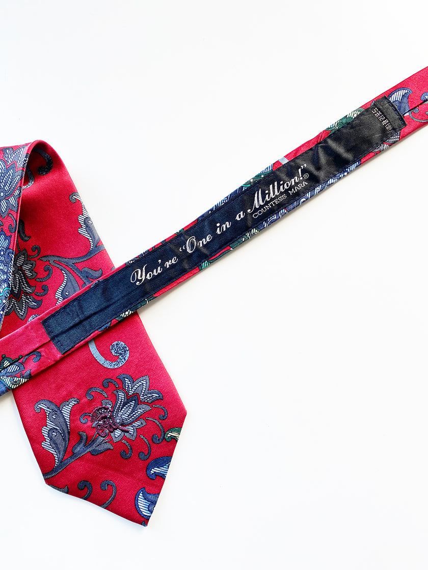Zijden designer stropdas