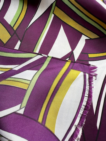 70s lange print sjaal