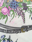 Vintage zijden designer sjaal