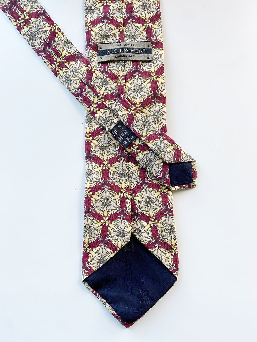 Zijden M.C. Escher stropdas