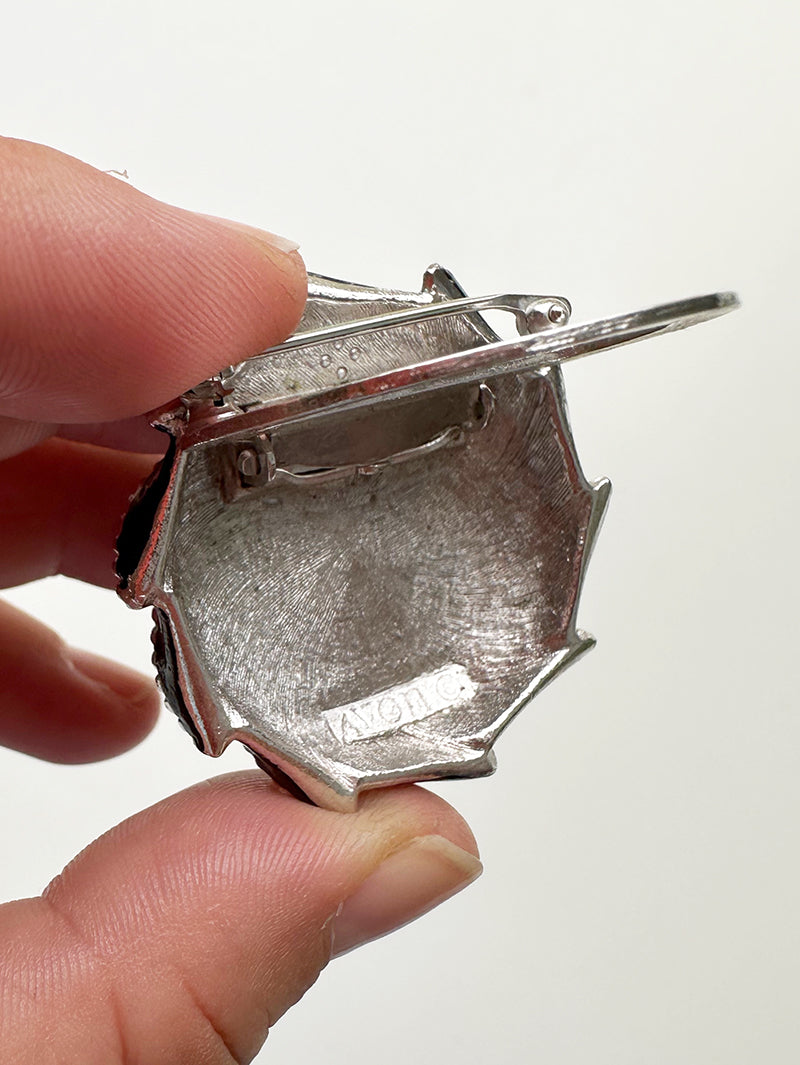 Designer broche/sjaalclip