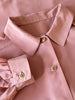 Oud-roze vintage blouse