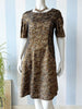 Jacquard jurk