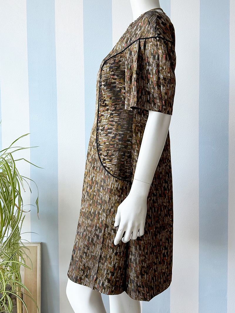 Jacquard jurk