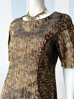 Jacquard jurk