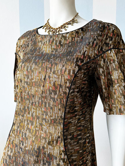 Jacquard jurk