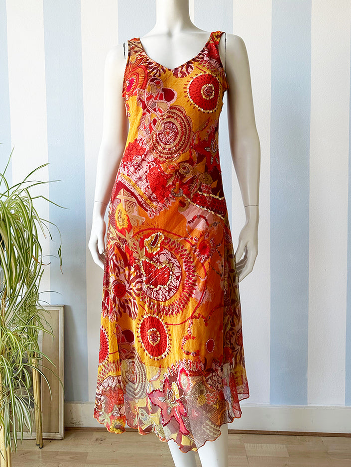 Printjurk met pailletjes