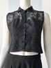 Cropped kanten top
