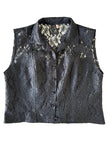 Cropped kanten top