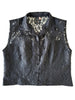 Cropped kanten top