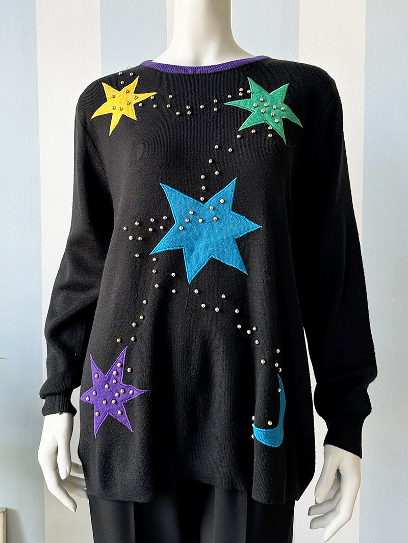 Gebreide sterrentrui