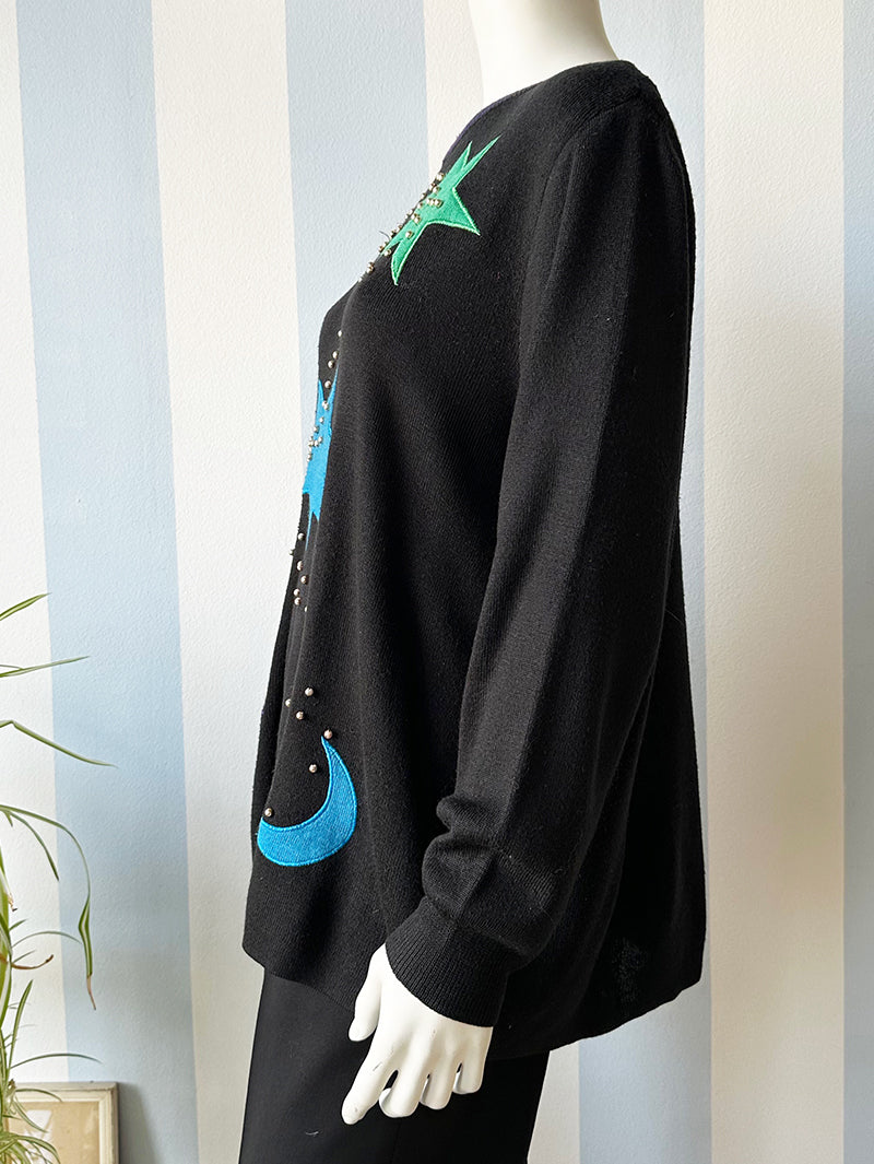 Gebreide sterrentrui