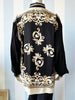 Baroque print blouse