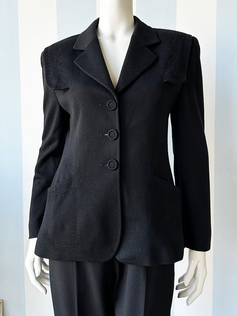 Vintage zwart designer jasje