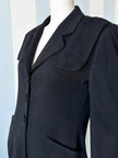 Vintage zwart designer jasje