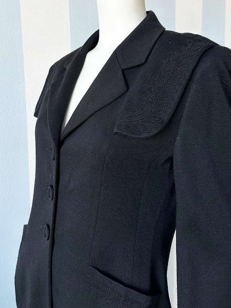 Vintage zwart designer jasje