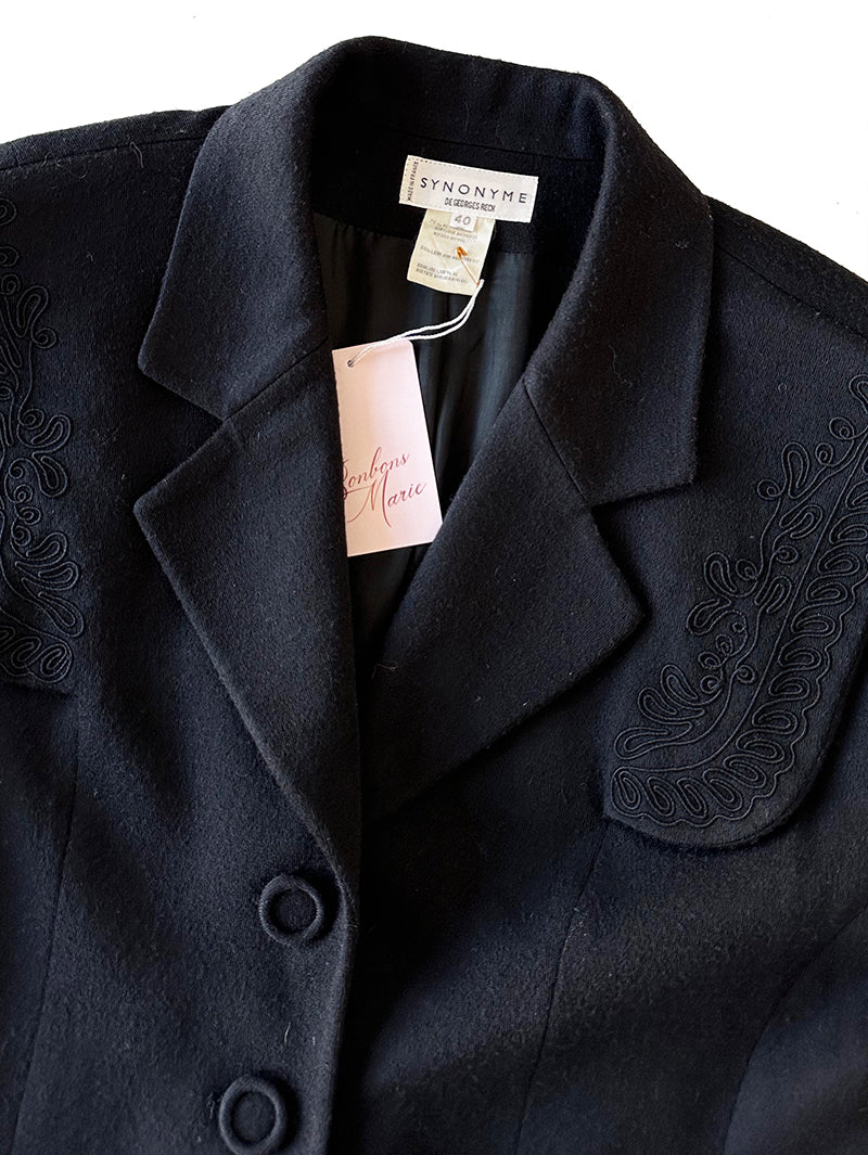 Vintage zwart designer jasje