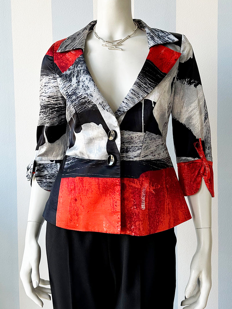 Designer print jasje