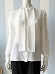 Off-white strikblouse