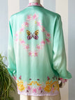 Zijden designer blouse