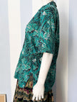 Tropische vlinderblouse