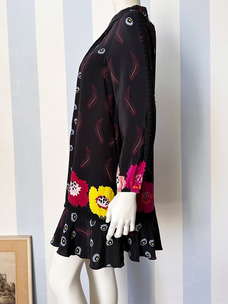 Zijden designer jurk