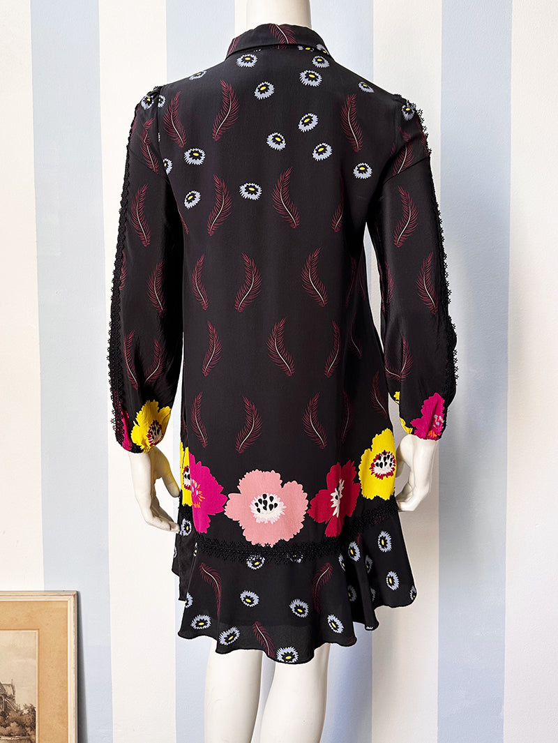 Zijden designer jurk
