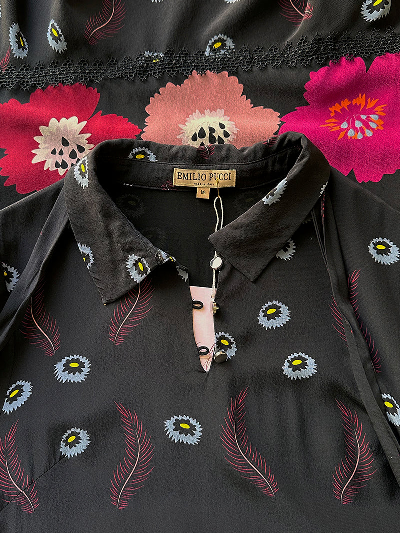 Zijden designer jurk