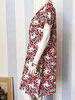 70s print jurk
