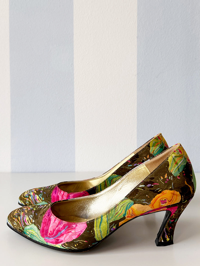 Zijden designer pumps | 37