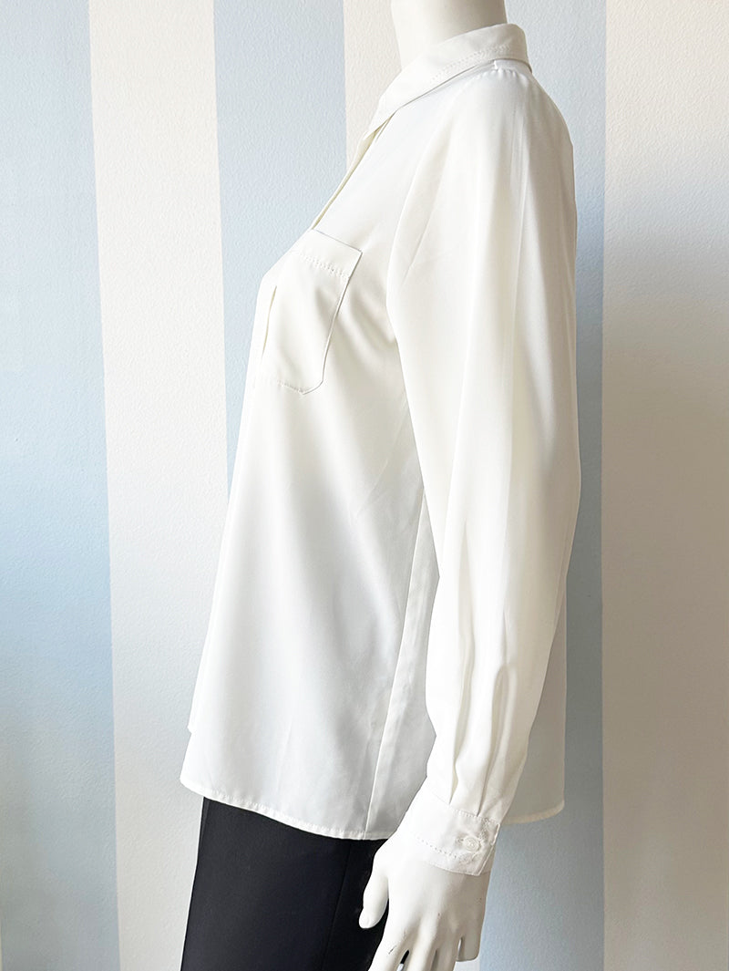 Vintage off-white blouse