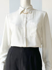 Vintage off-white blouse