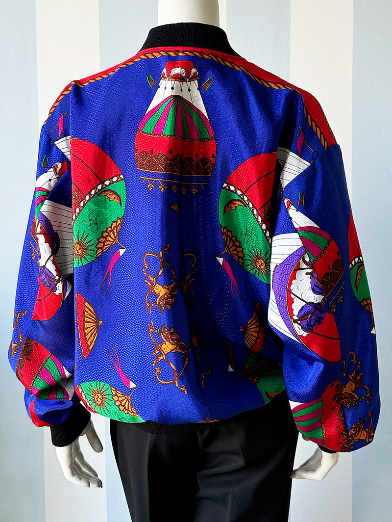 Vintage reversible bomberjasje