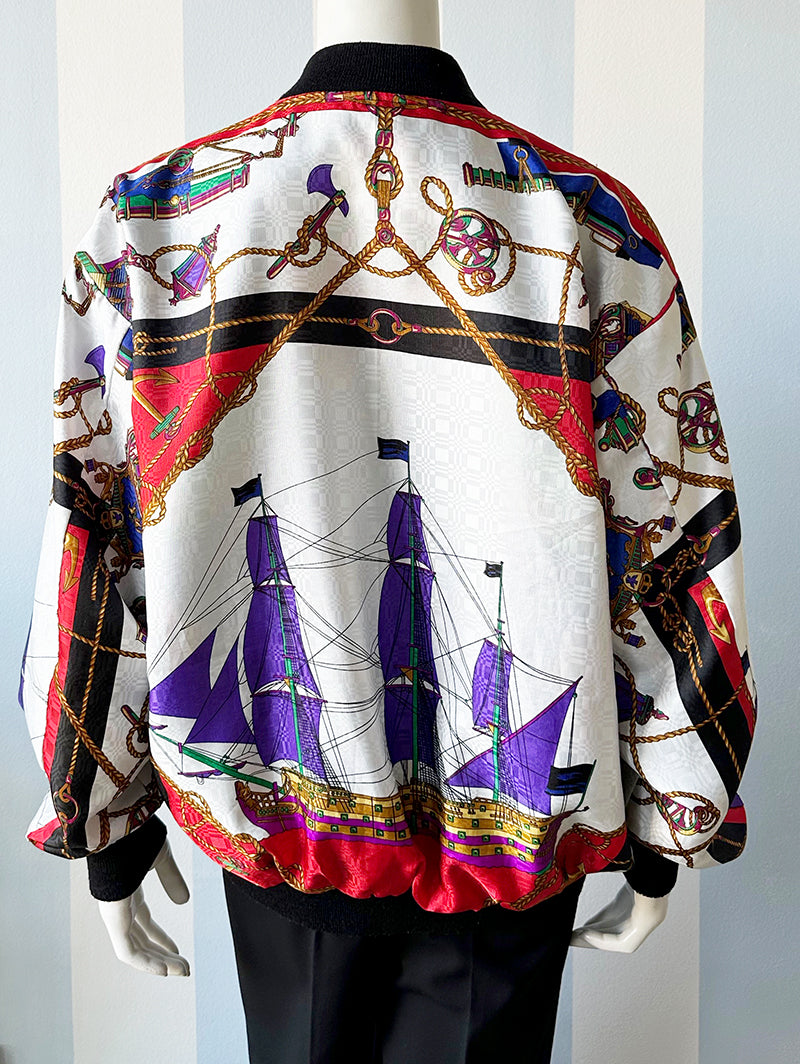 Vintage reversible bomberjasje