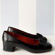 Zwarte lakleren hakschoenen | 39