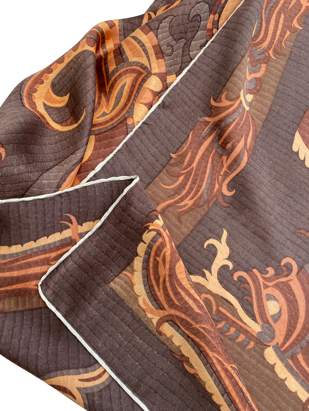 Zijden designer sjaal