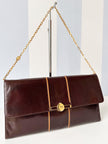 Italiaanse leren 70s tas