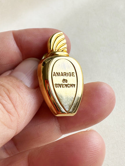 Parfumflesje pin broche