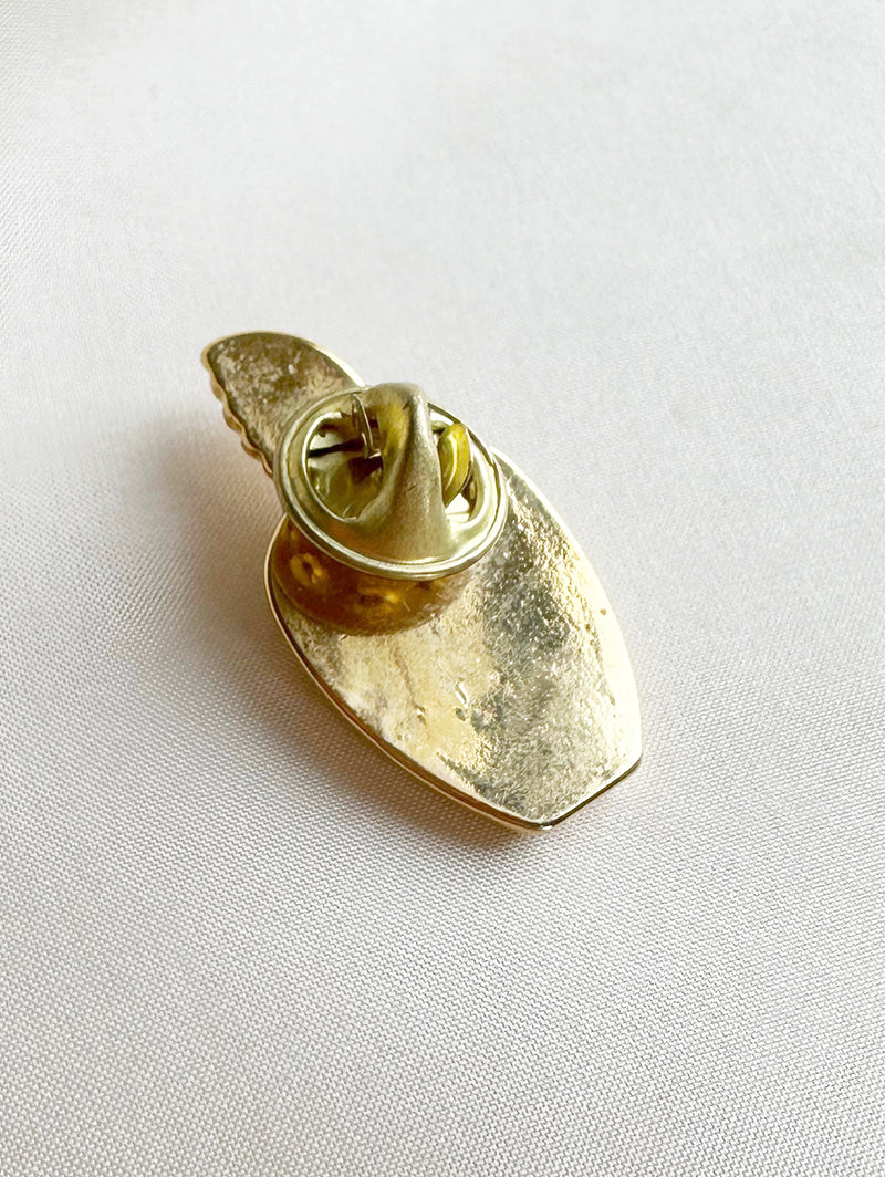 Parfumflesje pin broche