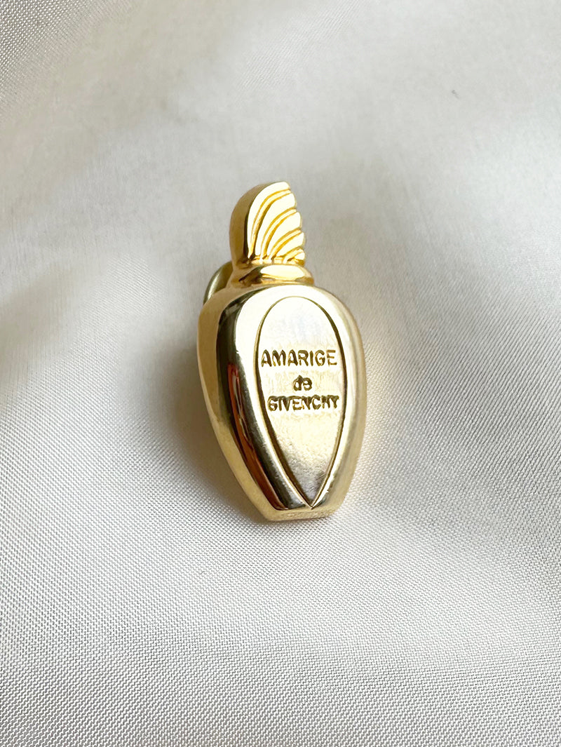 Parfumflesje pin broche