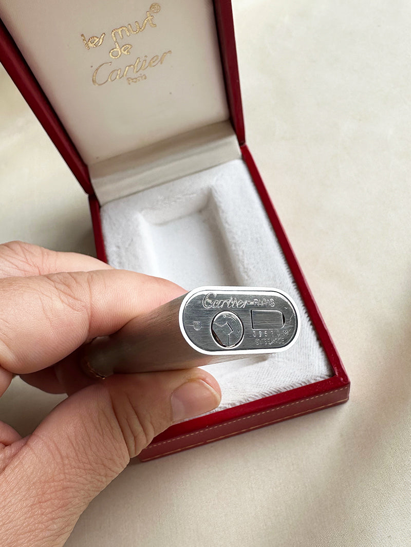 Goud met zilveren designer aansteker